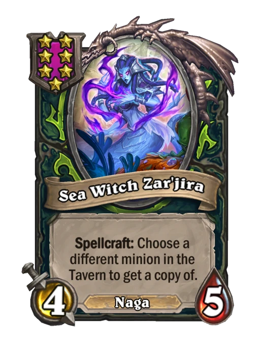 海の魔女ザージラのカード画像